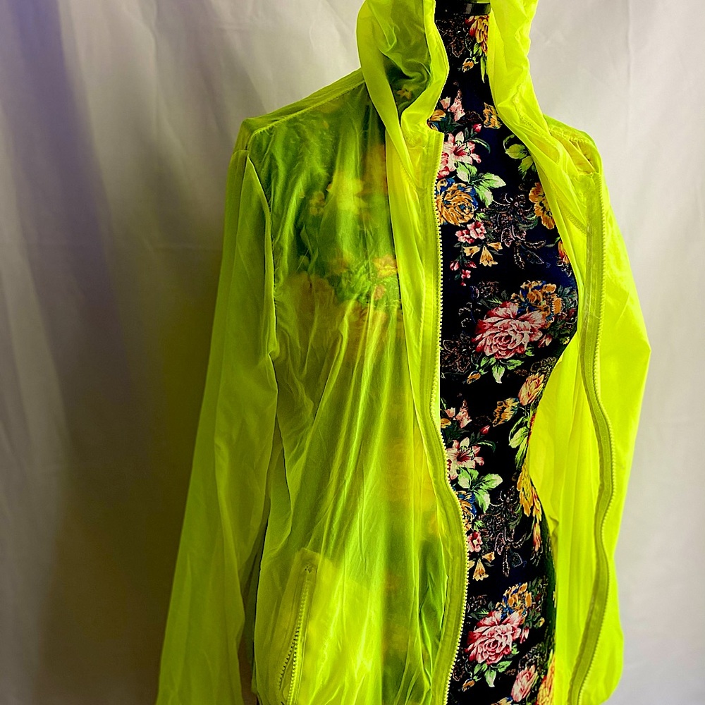 Transparent Windbreaker